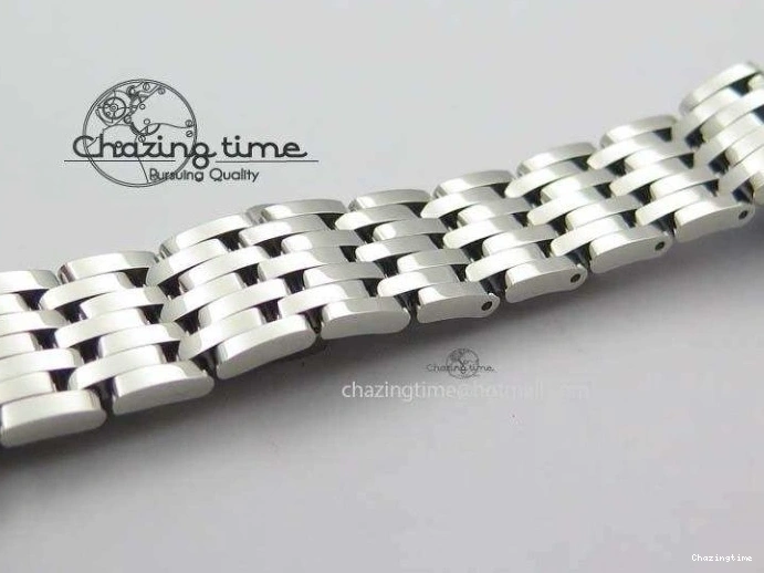 0310 De Ville 27mm Ladies MK 1:1 Best Edition White MOP Diamond Markers On SS Bracelet Ronda Quartz MoistureWicking 8190